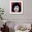 Jackie, 1964 (on red)-Andy Warhol-Framed Art Print displayed on a wall