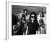 Jackie Bouvier Kennedy, Future Mrs Onassis, with John F. Kennedy Jr and Caroline Kennedy-null-Framed Photo