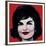 Jackie, c.1964 (On Red)-Andy Warhol-Framed Giclee Print