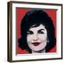 Jackie, c.1964 (On Red)-Andy Warhol-Framed Giclee Print