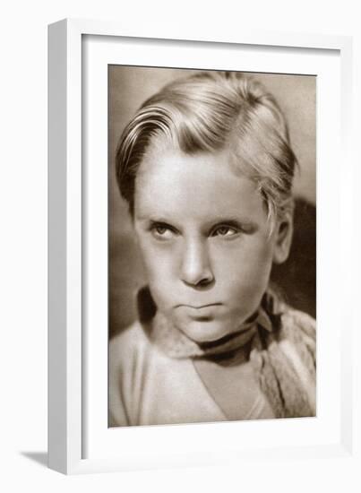 Jackie Cooper, American Actor and Television Director and Producer, 1933-null-Framed Giclee Print