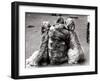 Jackie Faith and Her Afghan Hounds, March 1968-null-Framed Premium Photographic Print