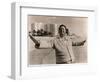 Jackie Gleason in Miami Beach-null-Framed Giclee Print