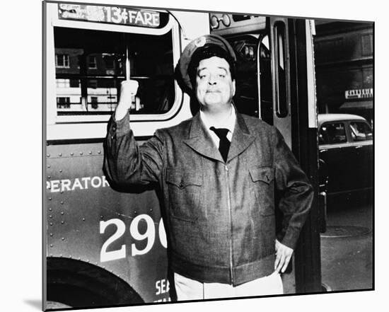 Jackie Gleason-null-Mounted Photo