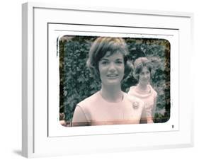 Jackie Kennedy I-British Pathe-Framed Giclee Print
