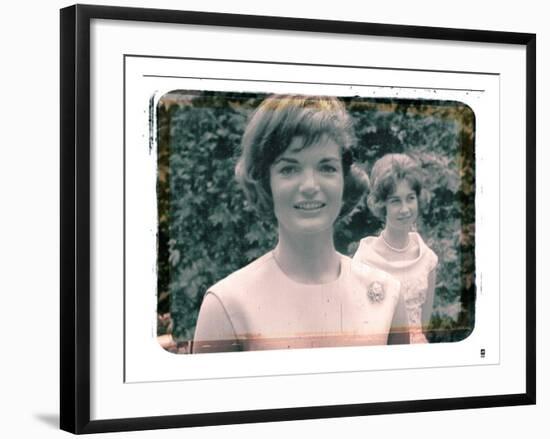 Jackie Kennedy I-British Pathe-Framed Giclee Print