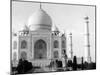 Jackie Kennedy in Front of the Taj Mahal, India, March 15, 1962-null-Mounted Photo