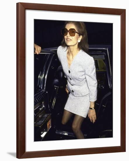 Jackie Kennedy Onassis-null-Framed Premium Photographic Print