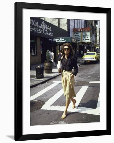 Jackie Kennedy Onassis-David Mcgough-Framed Premium Photographic Print