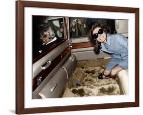 Jackie Kennedy Onassis-null-Framed Photo