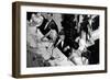 Jackie Kennedy Talks with President Kennedy at America's Cup Dinner, Sept. 1962-null-Framed Photo