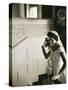 Jackie Kennedy Throwing the Bouquet-Toni Frissell-Stretched Canvas