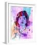 Jackie Kennedy Watercolor-Anna Malkin-Framed Art Print