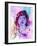 Jackie Kennedy Watercolor-Anna Malkin-Framed Art Print