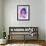 Jackie Kennedy Watercolor-Anna Malkin-Framed Art Print displayed on a wall