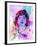 Jackie Kennedy Watercolor-Anna Malkin-Framed Art Print