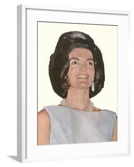 Jackie Kennedy--Framed Art Print