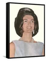 Jackie Kennedy-null-Framed Stretched Canvas