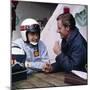 Jackie Stewart and Graham Hill Chatting, Monaco Grand Prix, Monte Carlo, 1966-null-Mounted Photographic Print