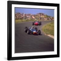 Jackie Stewart in a BRM, at the Dutch Grand Prix, Zandvoort, Holland, 1966-null-Framed Photographic Print