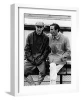 Jackie Stewart on the Left, and Jim Clark, 1967-null-Framed Photographic Print