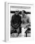 Jackie Stewart on the Left, and Jim Clark, 1967-null-Framed Photographic Print