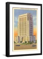 Jackson County Courthouse, Kansas City-null-Framed Art Print