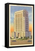 Jackson County Courthouse, Kansas City-null-Framed Stretched Canvas