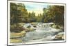 Jackson Falls, Jackson, New Hampshire-null-Mounted Art Print