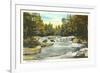 Jackson Falls, Jackson, New Hampshire-null-Framed Premium Giclee Print