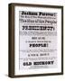 Jackson Forever', Presidential Campaign Poster-null-Framed Giclee Print