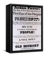 Jackson Forever', Presidential Campaign Poster-null-Framed Stretched Canvas