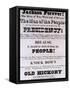 Jackson Forever', Presidential Campaign Poster-null-Framed Stretched Canvas