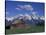 Jackson Hole Homestead and Grand Teton Range, Grand Teton National Park, Wyoming, USA-Jamie & Judy Wild-Stretched Canvas