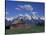 Jackson Hole Homestead and Grand Teton Range, Grand Teton National Park, Wyoming, USA-Jamie & Judy Wild-Stretched Canvas