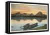 Jackson Lake and Tetons, Wyoming-null-Framed Stretched Canvas