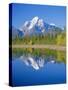 Jackson Lake, Colter Bay, Grand Teton National Park, Wyoming, USA-Rolf Richardson-Stretched Canvas