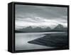 Jackson Lake, Grand Teton National Park, Wyoming, USA-Walter Bibikow-Framed Stretched Canvas