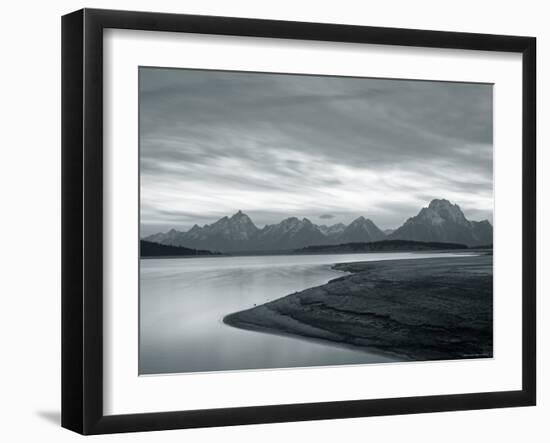 Jackson Lake, Grand Teton National Park, Wyoming, USA-Walter Bibikow-Framed Photographic Print