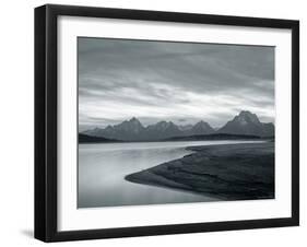 Jackson Lake, Grand Teton National Park, Wyoming, USA-Walter Bibikow-Framed Photographic Print