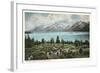 Jackson Lake, Grand Tetons-null-Framed Art Print