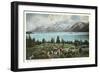 Jackson Lake, Grand Tetons-null-Framed Premium Giclee Print