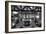 Jackson Lake Lodge Grand Tetons BW-Steve Gadomski-Framed Photographic Print