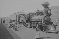 Mexican Central Railway Train at Station, Mexico-Jackson-Art Print