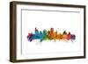 Jackson Mississippi Skyline-Michael Tompsett-Framed Art Print