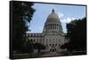 Jackson, Mississippi State Capitol, State of Mississipi, USA-null-Framed Stretched Canvas