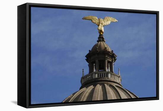 Jackson, Mississippi State Capitol, State of Mississipi, USA-null-Framed Stretched Canvas