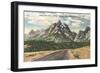 Jackson-Moran Highway, Grand Teton-null-Framed Premium Giclee Print