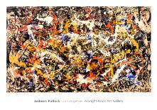 No. 14 (Gray)-Jackson Pollock-Art Print