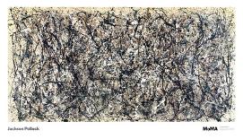 No. 14 (Gray)-Jackson Pollock-Art Print